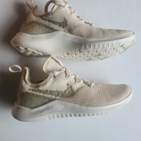 nike free tr8 champagne ladies training shoes